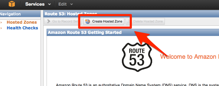 Create Hosted Zone